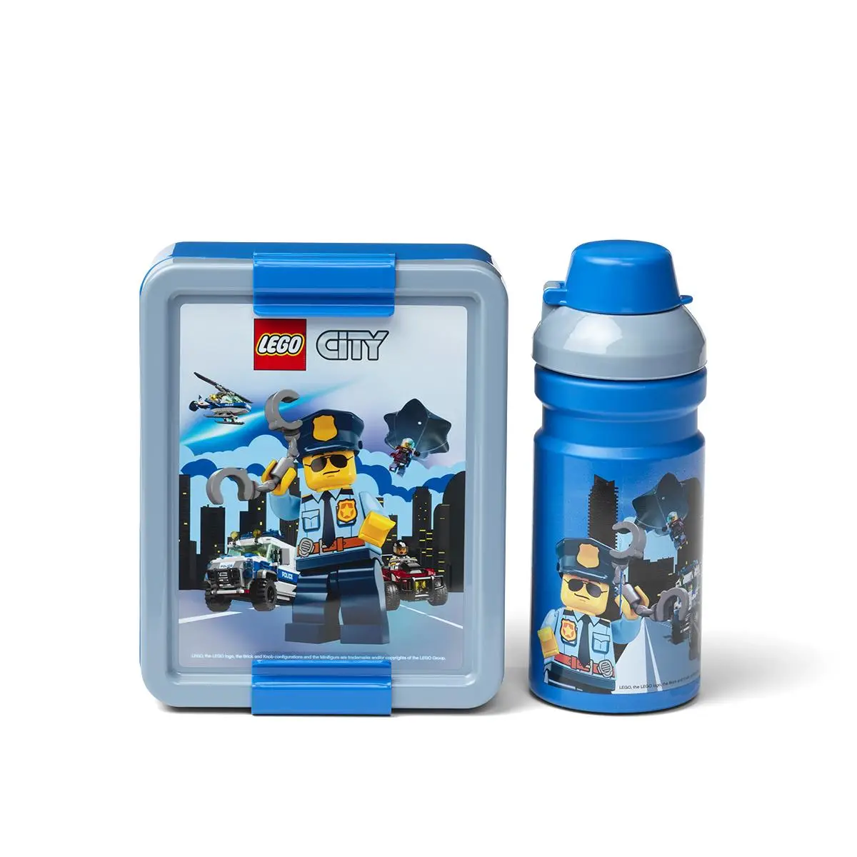 Lego city lunch box shop