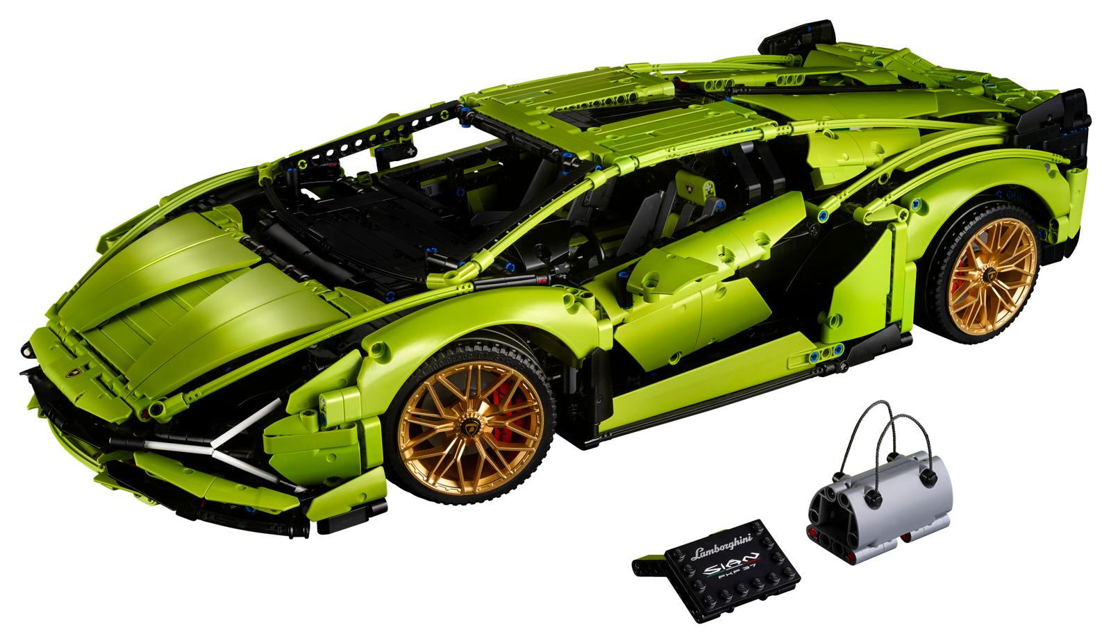 Lamborghini and LEGO Group recreate the Sián FKP 37