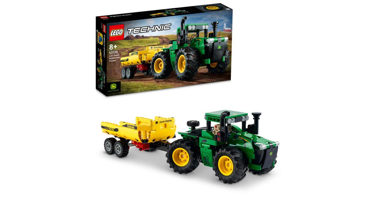 LToys  LEGO® Tracteur John Deere 9620R 4WD