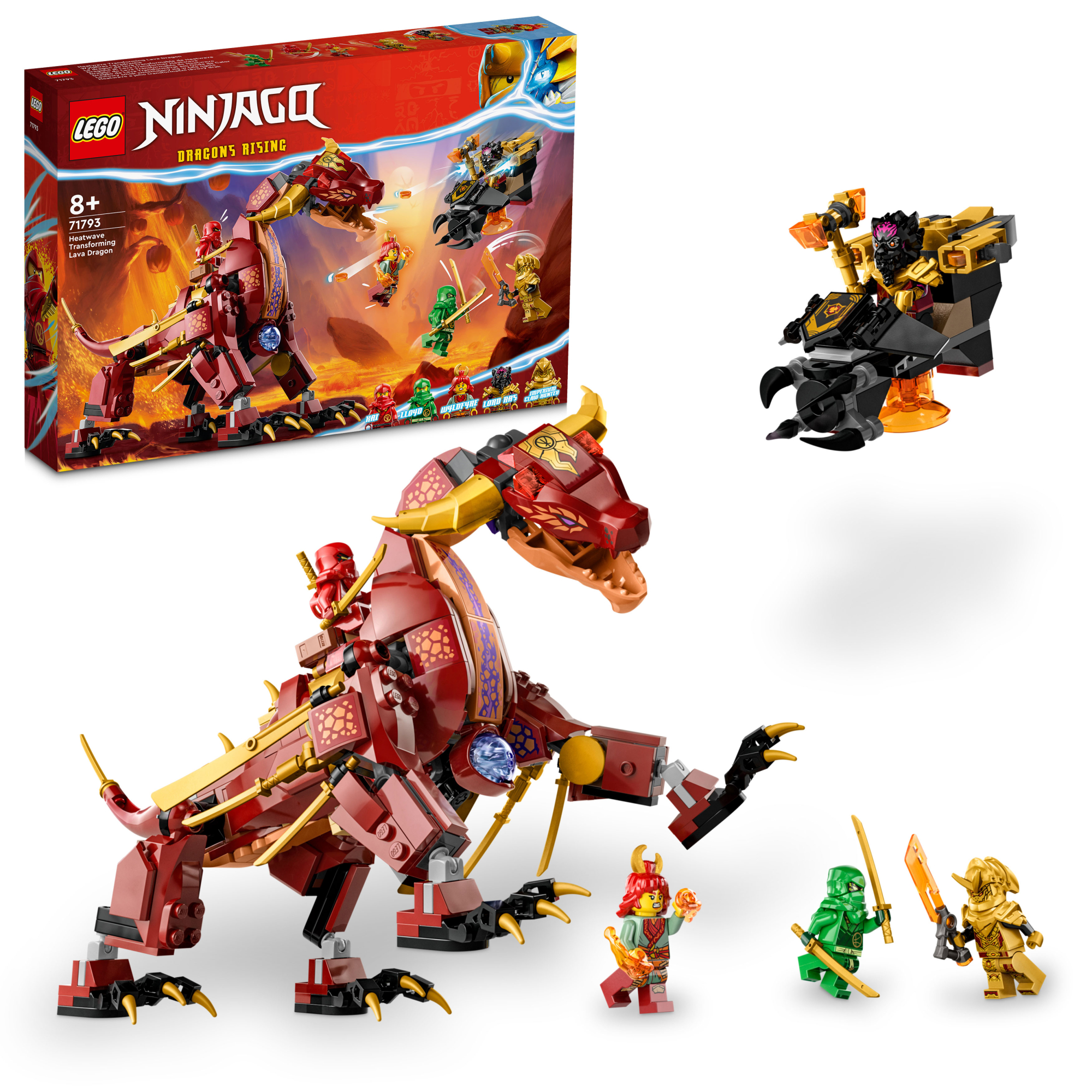 Lego cheap lava dragon